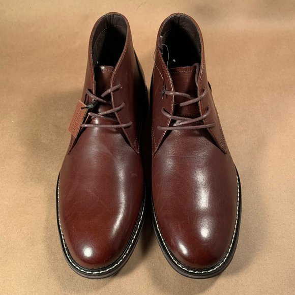 Express Full Leather Chukka Boots, New! main image 4